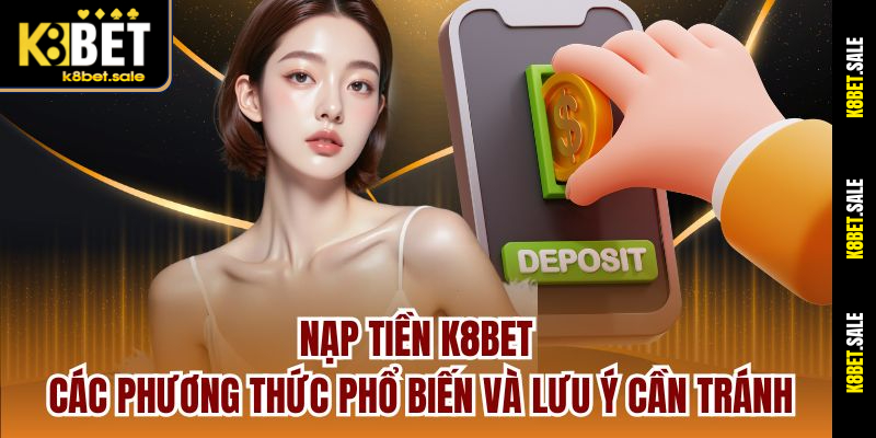 Nạp Tiền K8bet - Các Phương Thức Phổ Biến Và Lưu Ý Cần Tránh