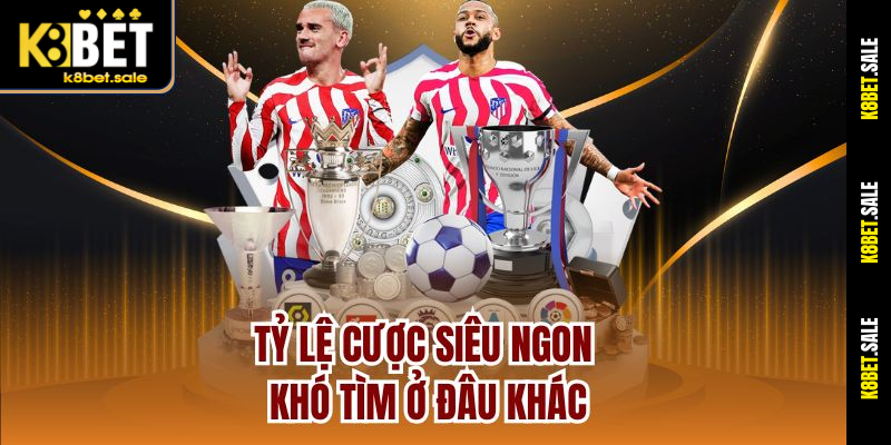 Tỷ lệ cược siêu ngon khó tìm ở đâu khác